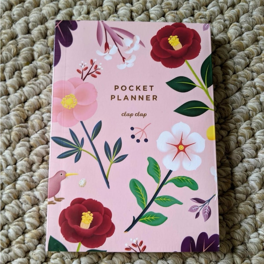 Floral Pocket Planner